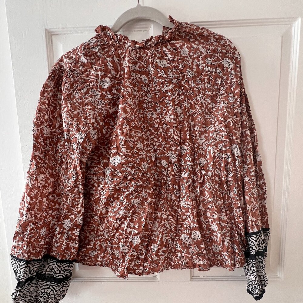 Cleobella Printed Blouse - Size Medium